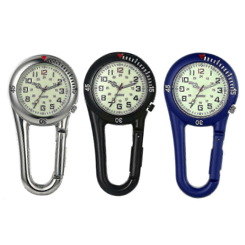 Sports Watch With Luminous Dial For Hikers, Nurses And Doctors Black 9172356172739