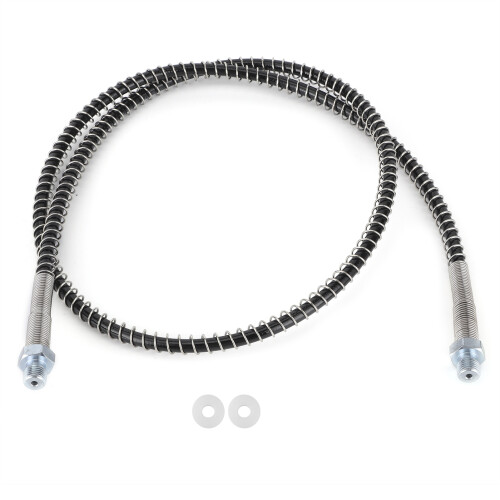 Heavy Duty Pump Hose 30/63MPa Spring with M10 Thread for Hydraulic Systems 1