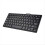 Compact Wired Keyboard USB - Ultra-Thin Keyboard Black 1