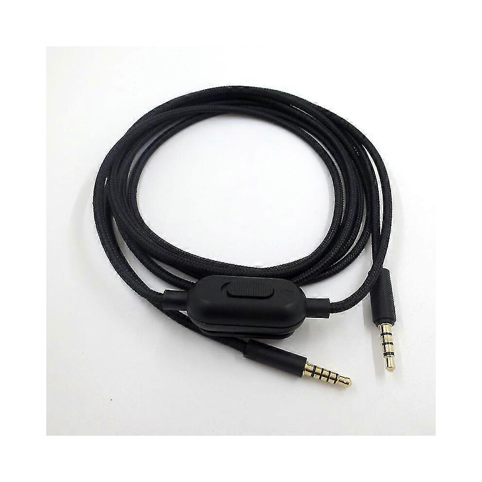 Hk&Hanker 2M Replacement Cable Compatible With Logitech G Pro/G Pro X/G433/G233-3.5Mm Audio Cable With Built-In Mute And Volume Control 9408048590339