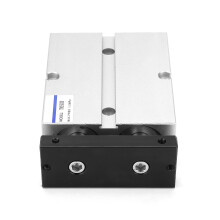 Dual Shaft Pneumatic Cylinder TN25, 25mm