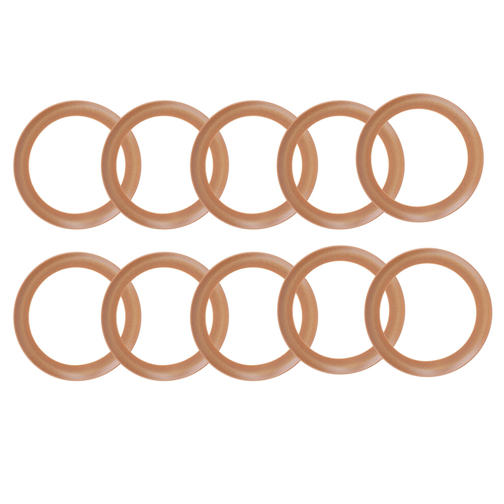 10Pcs Rubber Piston Rings For 1500W Silent Oil-Free Air Compressor, 75X56x1mm 7661392351922