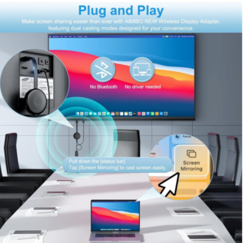 Συμβατό με το Chromecast 3 για ασύρματη ροή σε έξυπνες τηλεοράσεις με Wi-Fi. 1