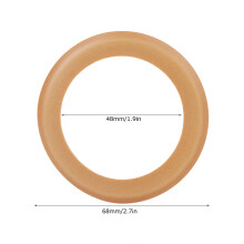 10pcs Rubber Rings for 1100W Silent Air Compressor, 68x48mm