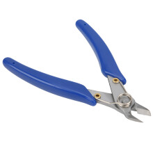 Wire Cutting Pliers 2.5mm Diagonal Stainless Steel, Anti-Slip Handle