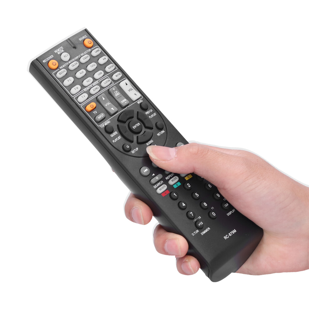 Rc879m Universal Remote For Av Receiver, 10M Range Black 7631392112670