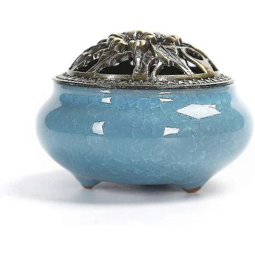 Ceramic Aromatherapy Burner for Smoking Incense - Pjun