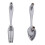 HK&Hanker 3 Pcs Silver Kitchen Cabinet Drawer Pull Handles Knobs (knife Fork Spoon) 3