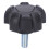 M615 M6 ABS Plastic Star Shape Thread Clamping Knob 15mm Screw 3