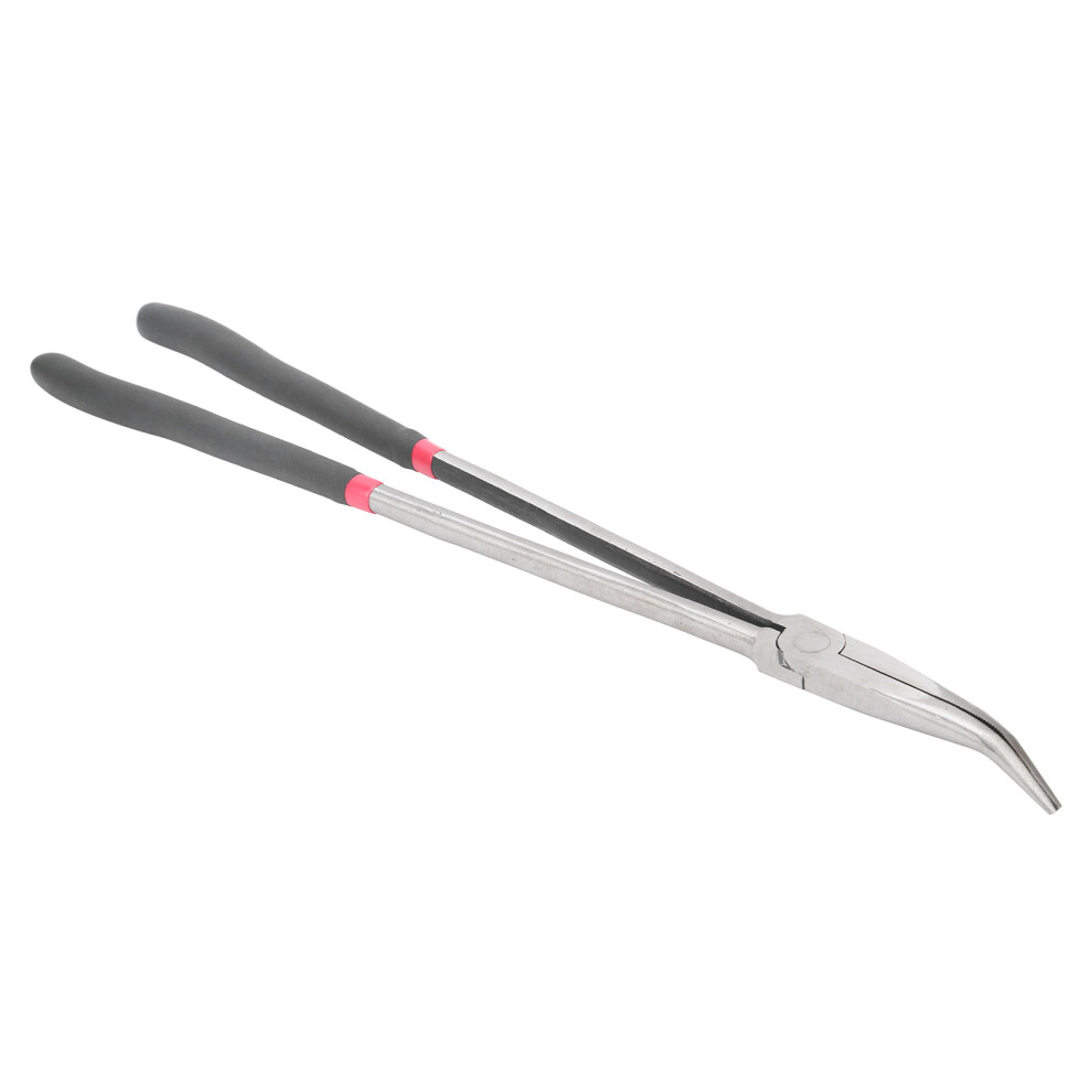 45 Curved Nose Pliers 400Mm Long Handle Steel Hand Tool 5061392113179