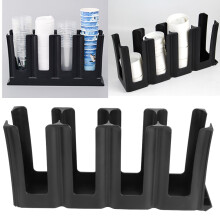 Plastic Coffee Cup Holder 4 Compartment