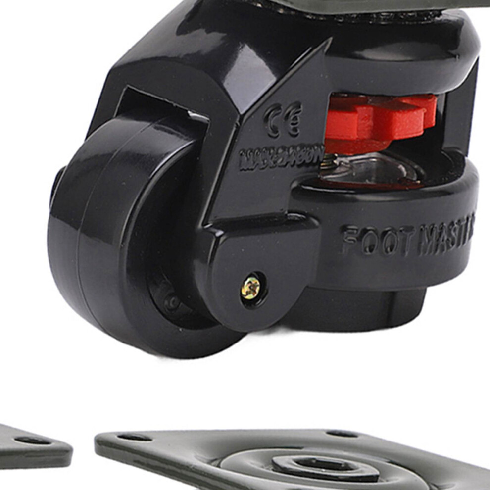 Heavy Duty Caster Set GD-60F 4 Pack