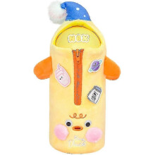 Cute Plush Pencil Case, Kawaii Creative Cartoon Pencil Box for Kids Boys Girls Teen Pencil Pouch Pencil Bag Pen Holders School Supplies Students Stati