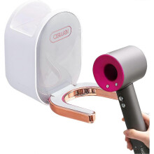 Hair Dryer Holder,hairdryer Holder Station Wall Mounted Hair Dryer Rack,self-adhesive Hair Dryer Stand - DD