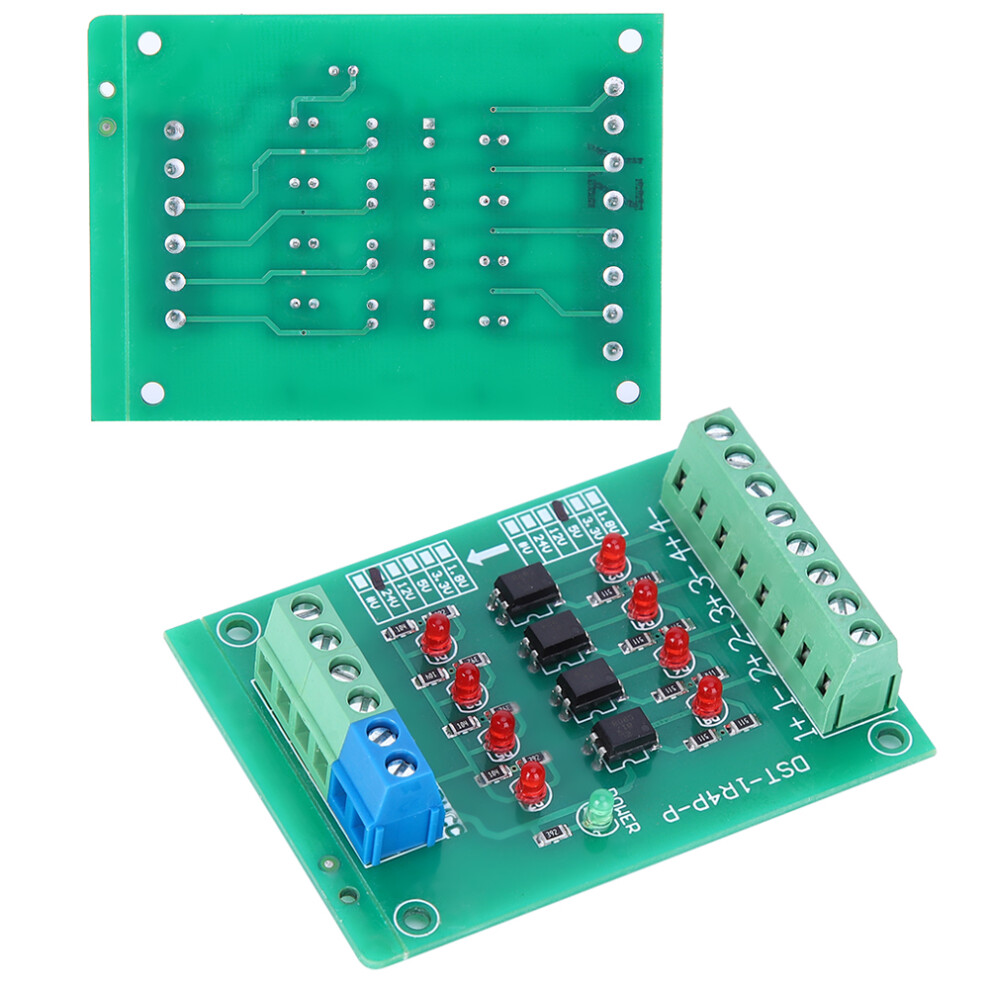 Dst1r8pn 4-Channel Optocoupler Isolation Module For Plc Signal Conversion 4601392354526