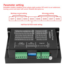 Stepper Motor Driver DM860H CNC 32 Bit Digital 2.4‑7.2A Low Noise 18‑80VAC