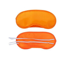 (Orange) Eye Cover Supple Blindfold Multi-functional Practical Helpful Useful