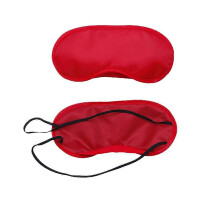 (Red) Eye Cover Supple Blindfold Multi-functional Practical Helpful Useful