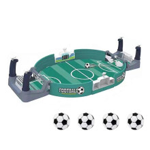 (Medium football table*4 balls) Football Table Interactive Game, Mini Table Soccer Game, Tabletop Football Game Toy