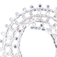 Claw Chain Rhinestone Trim 1 Yard, Glass, Jewelry DIY Accessory