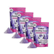 (4PCS) 25-2026+1-10x Fizzclean Toilet Foam Cleaner, Insta-Action Fizzclean Foam Cleaner