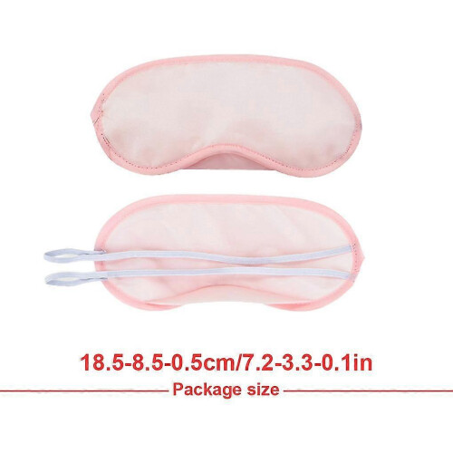 (Light Pink) Eye Cover Supple Blindfold Multi-functional Practical Helpful Useful 1