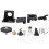 Extruder Full Kit for 3D Printer, Black ABS, Stable Feeding 2