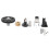 Extruder Full Kit for 3D Printer, Black ABS, Stable Feeding 3