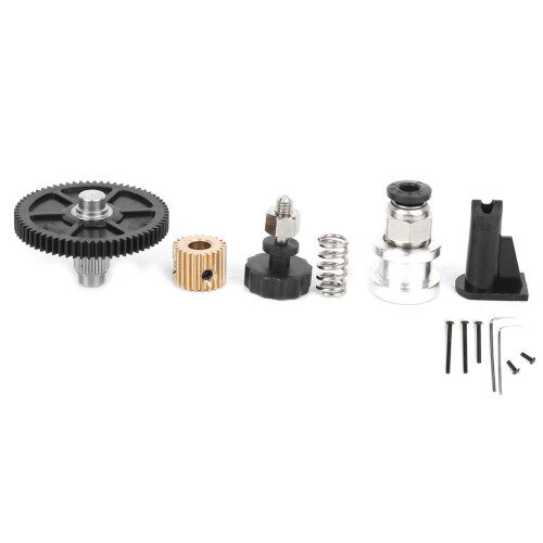Extruder Full Kit for 3D Printer, Black ABS, Stable Feeding 2