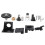 Extruder Full Kit for 3D Printer, Black ABS, Stable Feeding 6