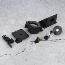 Extruder Full Kit for 3D Printer, Black ABS, Stable Feeding
