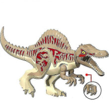 (Spinosaurus)1pc Jurassic Big Size Dinosaur Building Blocks T-rex Quetzalcoatlus Baryonyx Action Figures Kids Toys Gifts