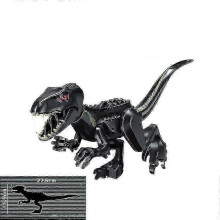 (Indoraptor) 1pc Jurassic Big Size Dinosaur Building Blocks T-rex Quetzalcoatlus Baryonyx Action Figures Kids Toys Gifts