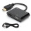 HDMI zu VGA/HDMI Konverter 15cm 9