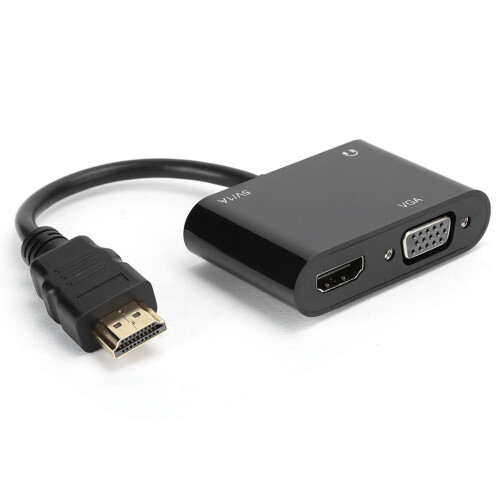 HDMI zu VGA/HDMI Konverter 15cm 1