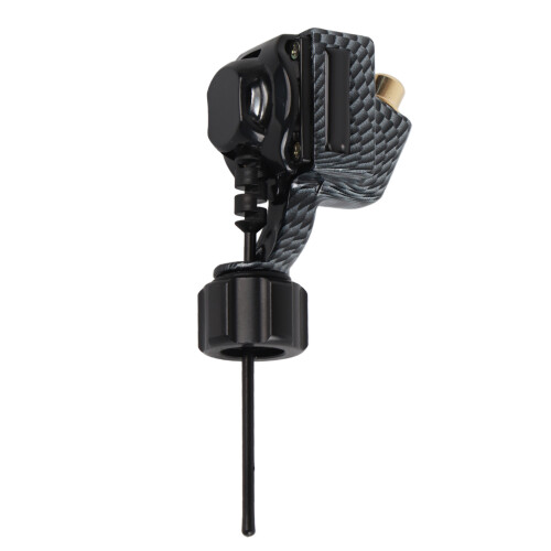 Professional Portable Alloy Tattoo Machine, Liner & Shader, RCA Interface, Black 1