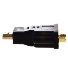 5X DVI 24+1 (DVI-D) Female to Male Adapter