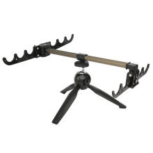 Aluminum Telescopic Ice Fishing Rod Stand Foldable Tripod Support