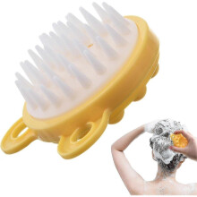 (2Pcs)Hair Scrubber Silicone Scalp Massager, Portable Scalp Massager Shampoo Brush, Shower Hair Brush For Hair Growth and Head Massage