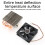 CPU-Kühler, Top-Blow, 6mm Heatpipes 3