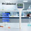 Digital PH Meter Multipurpose Acidity Meter Pen Type PH/ORP/TEMP Tester Soil Analyzer with Display for Pool Aquarium 2