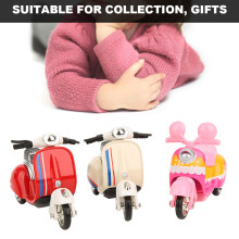 3pcs Alloy Motorbike Model Set, 10x4x7cm, Highly Simulated Children Toy