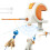 Automatic Cat Toy Interactive Electric Adjustable Cat Toy with Indoor  Cat Toy B 4