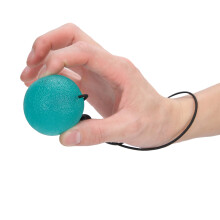 3pcs Silicone Grip Exercise Balls Set, Red 25, Green 35, Orange 20