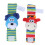 Baby Soft Toy Wrist Rattles Pair New 13