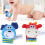 Baby Soft Toy Wrist Rattles Pair New 12