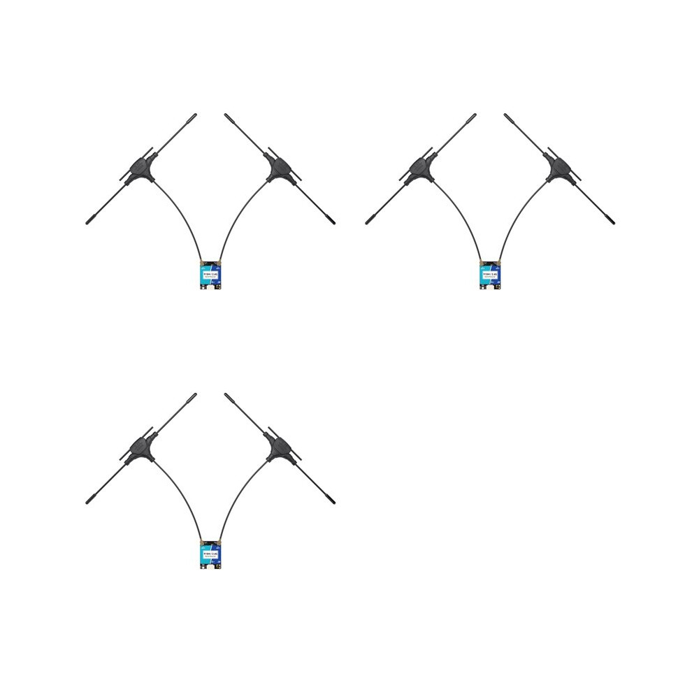 3X For Geprc Elrs 915M/2.4Ghz Gemx Gemini Rx Dual Frequency Receiver For Fpv Rc Drone 6033605825819
