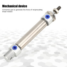 Mini Aluminium Pneumatic Air Cylinder Stainless Steel MA20x200 for Tools