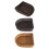 Boîte de rangement élégante avec texture tissée à-Marron foncé 2
