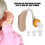 Portable Hearing Aids Set with Earplugs, Storage Box, 130dB Max Output 3